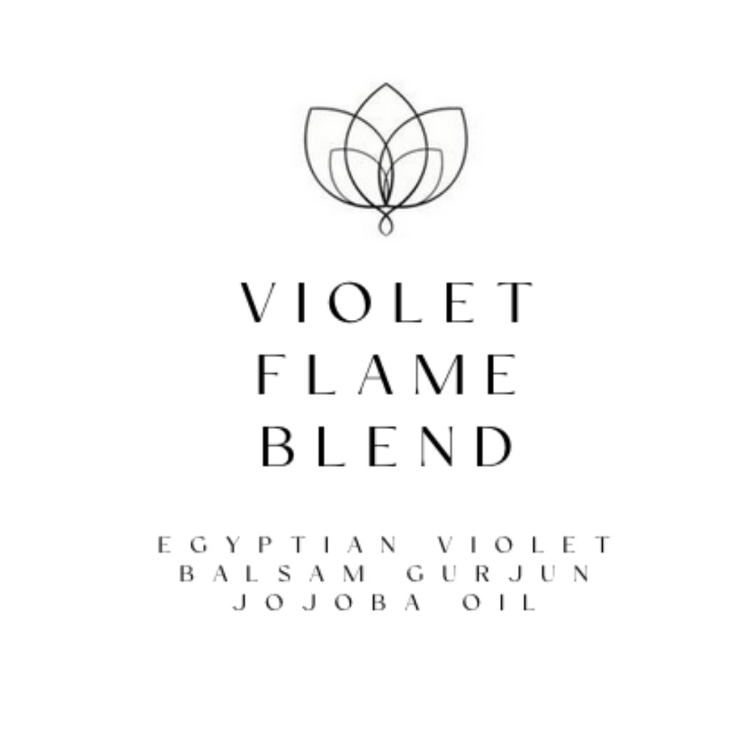 2mL bottle of Violet Flame Blend Essential Oil